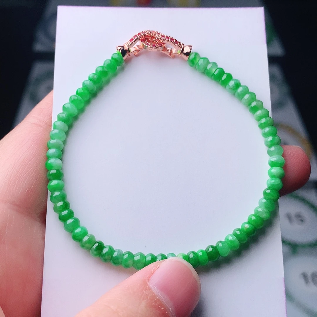翡翠未镶嵌手链翡翠