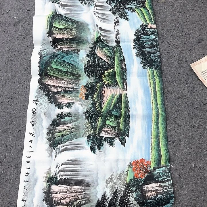 国画无毛或近无色无