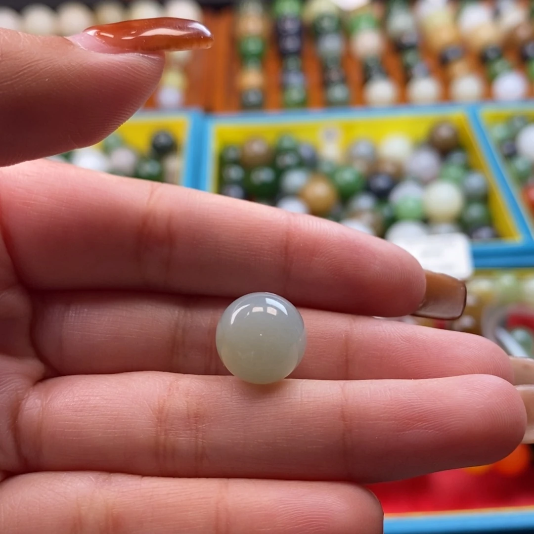 和田玉未镶嵌珠宝奇石福利且末蓝单珠z12