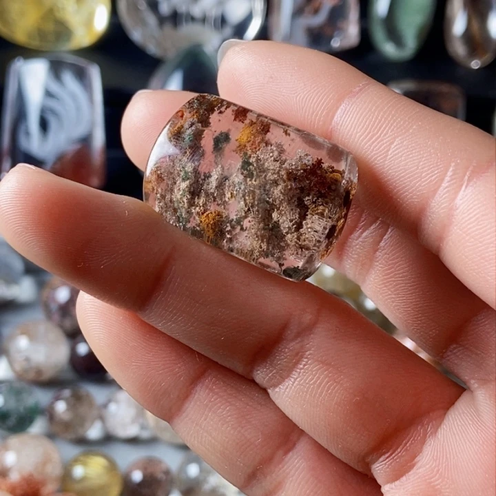 水晶颈饰未镶嵌黔*双v孔