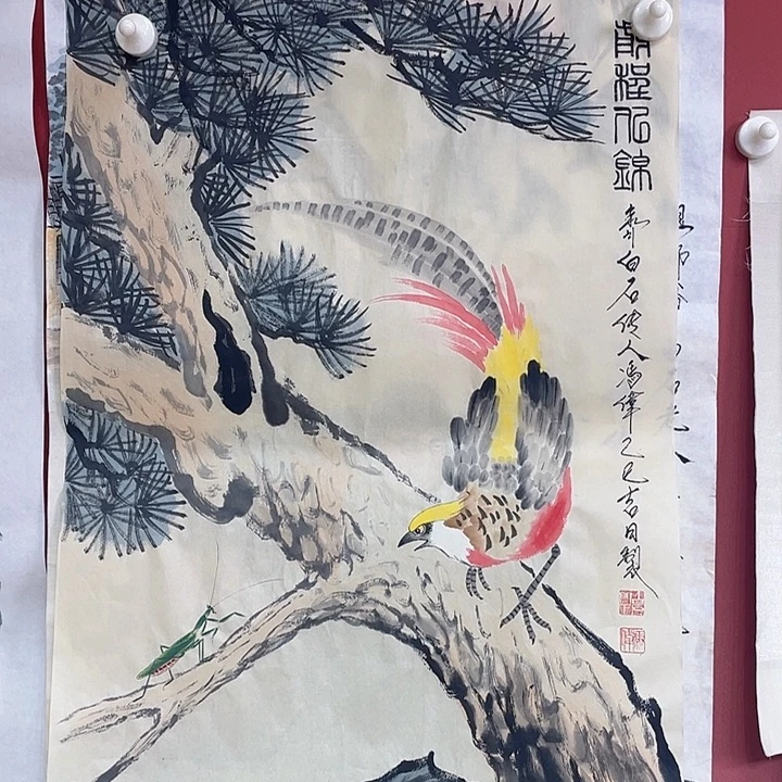 国画冯老师手绘作品