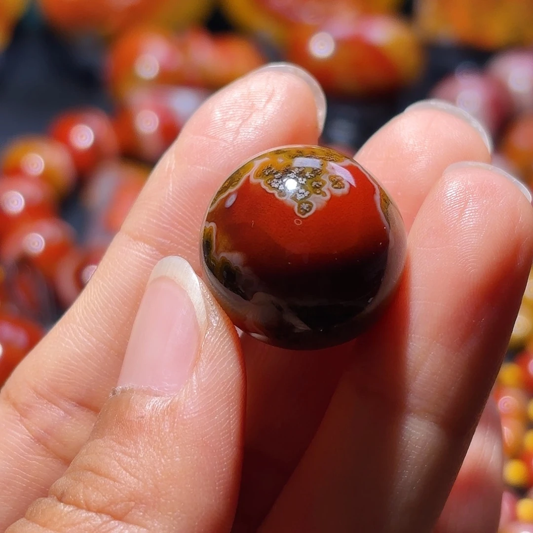 玛瑙/玉髓吊坠(不含链)未镶嵌李*菜