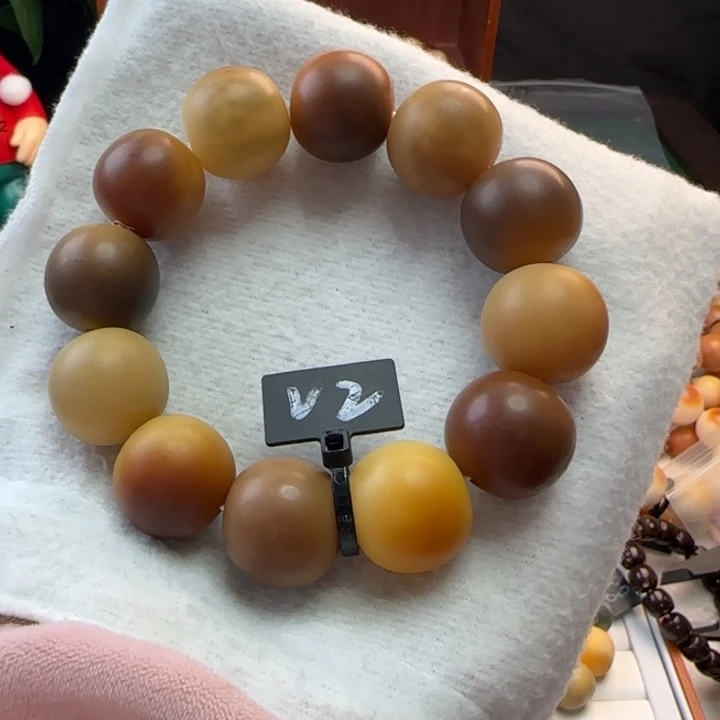 菩提根/象牙果手串卡23苹果干磨微瑕2