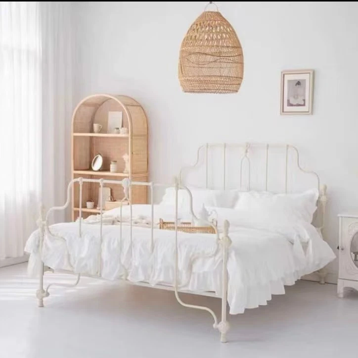 法式铁艺床北欧复古床