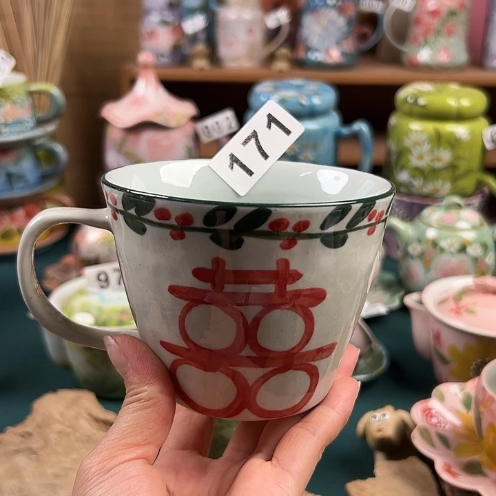 杯景德镇陶瓷手绘作品171