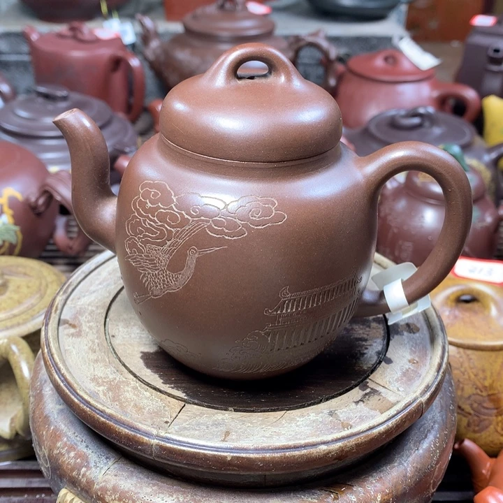 紫砂茶壶原矿手工12