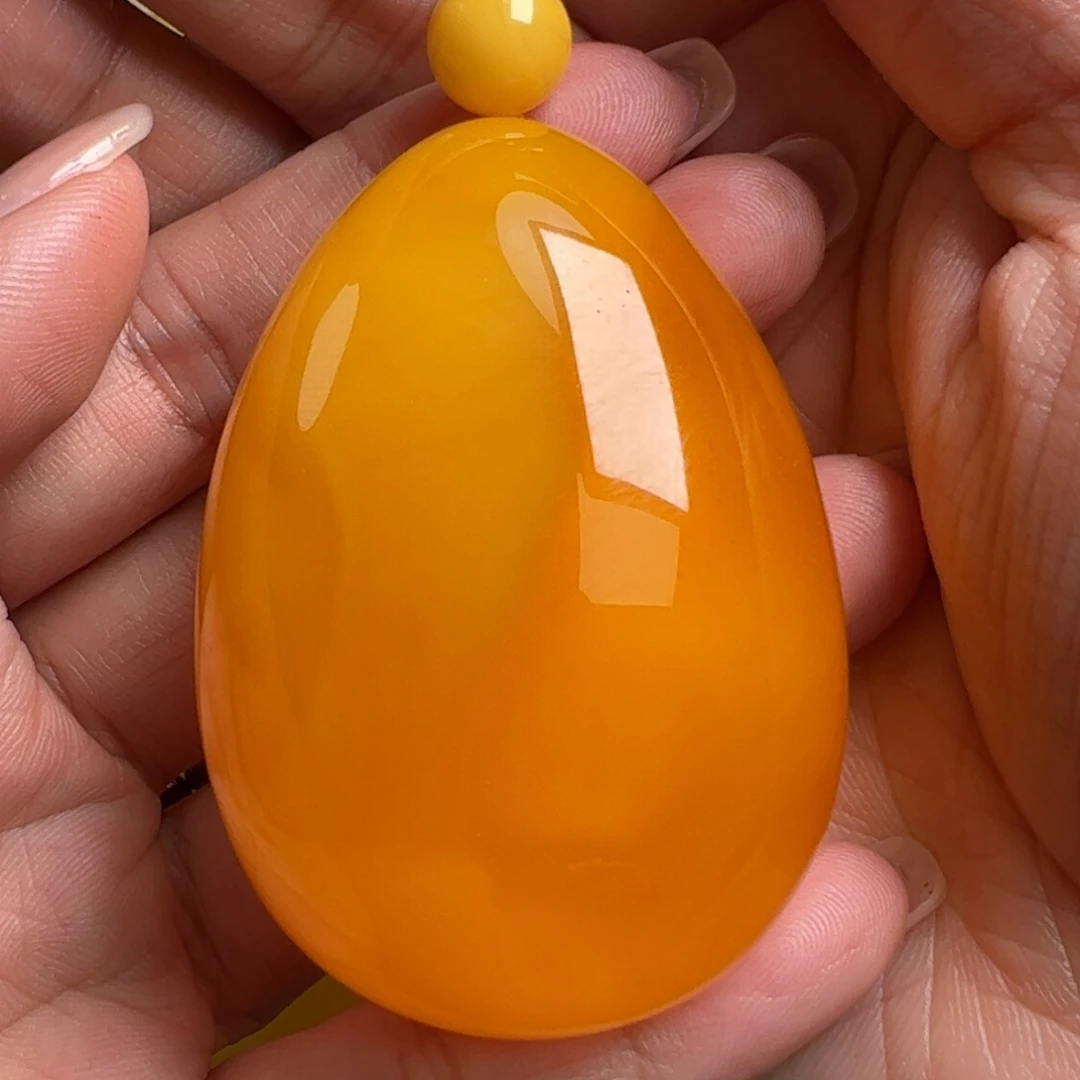 蜜蜡毛衣链未镶嵌无优化