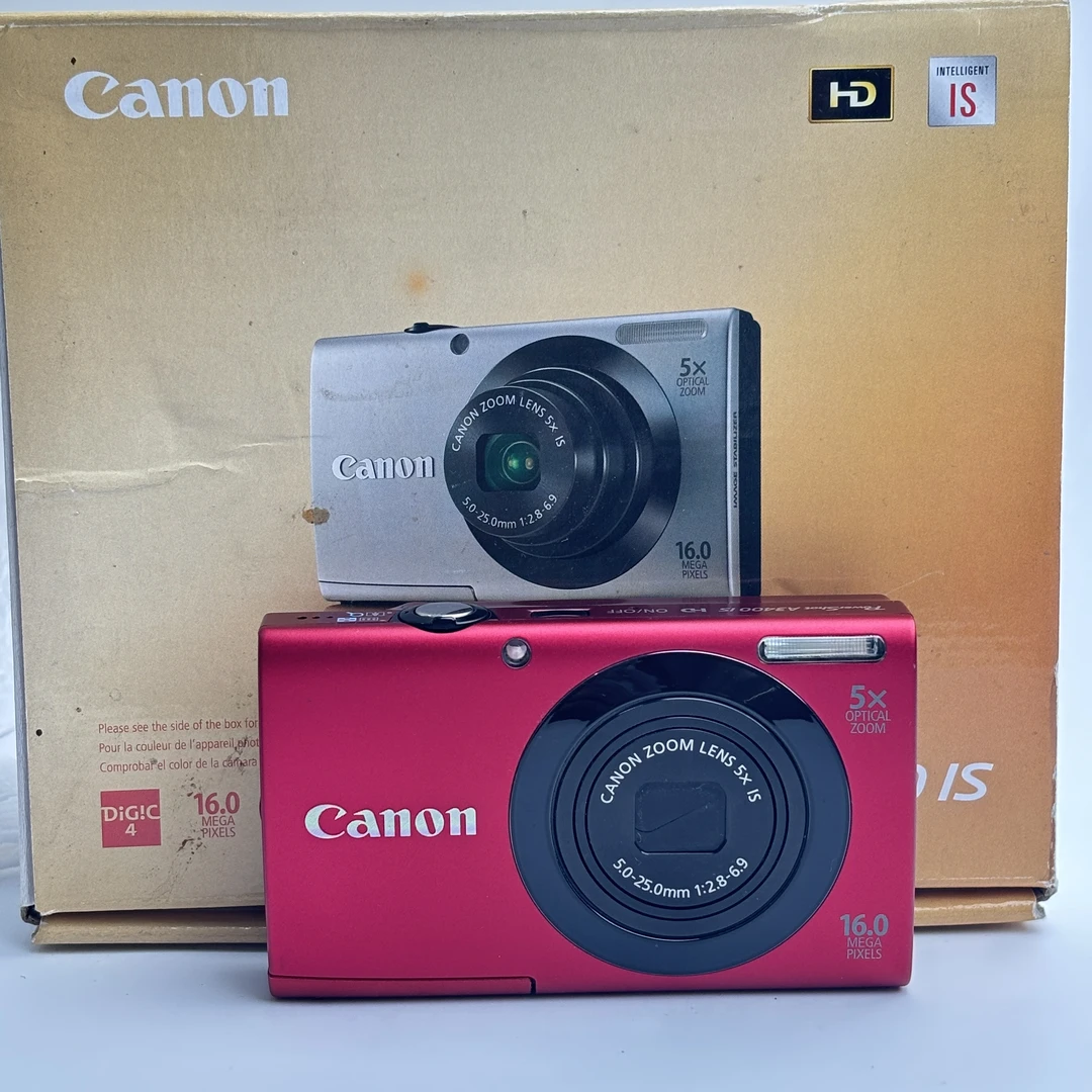 9新 Canon/佳能 a3400 1600万像素5倍变焦复古ccd
