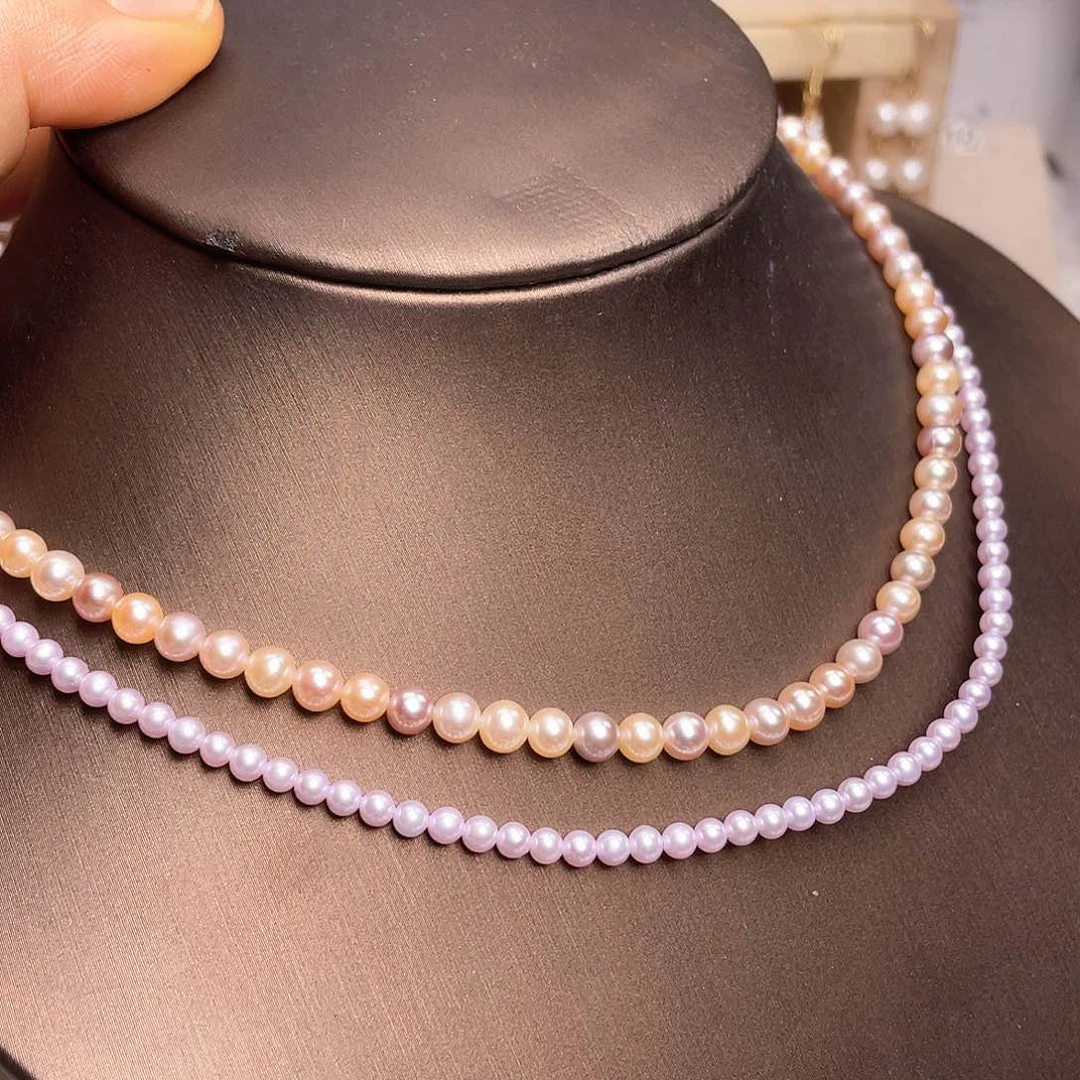 银S925镶嵌淡水珍珠珍珠首饰1