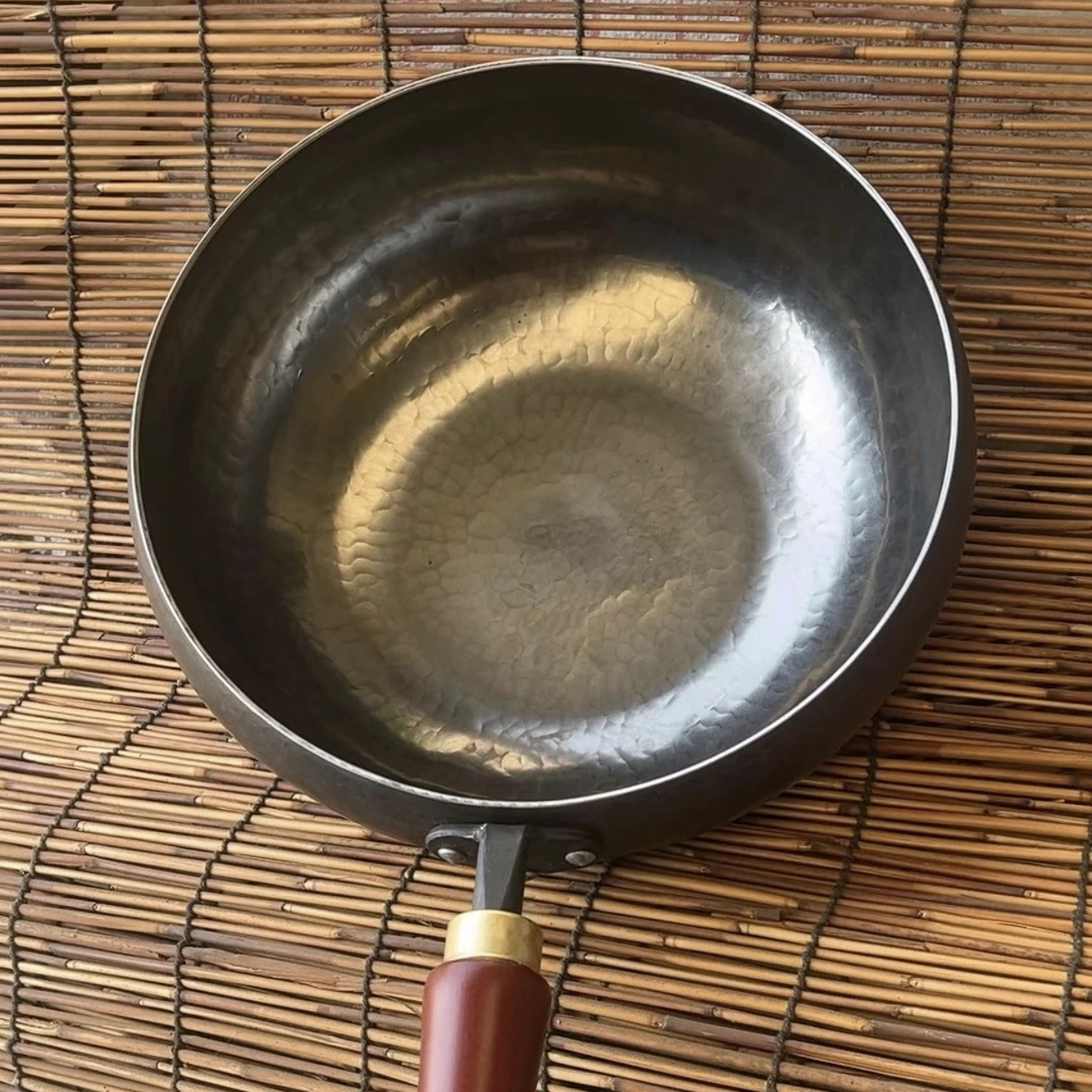 【章小福厨具】章丘手工锻打大肚铁锅家用炒菜锅零涂层