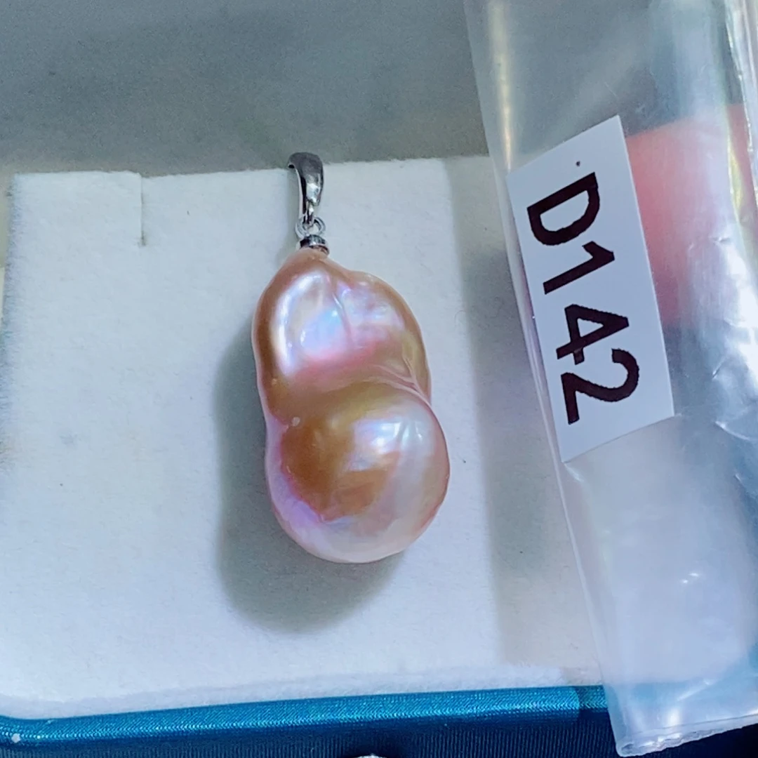 其他银S925镶嵌淡水珍珠