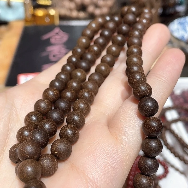 泥塑合香珠苏合0.8脖挂链