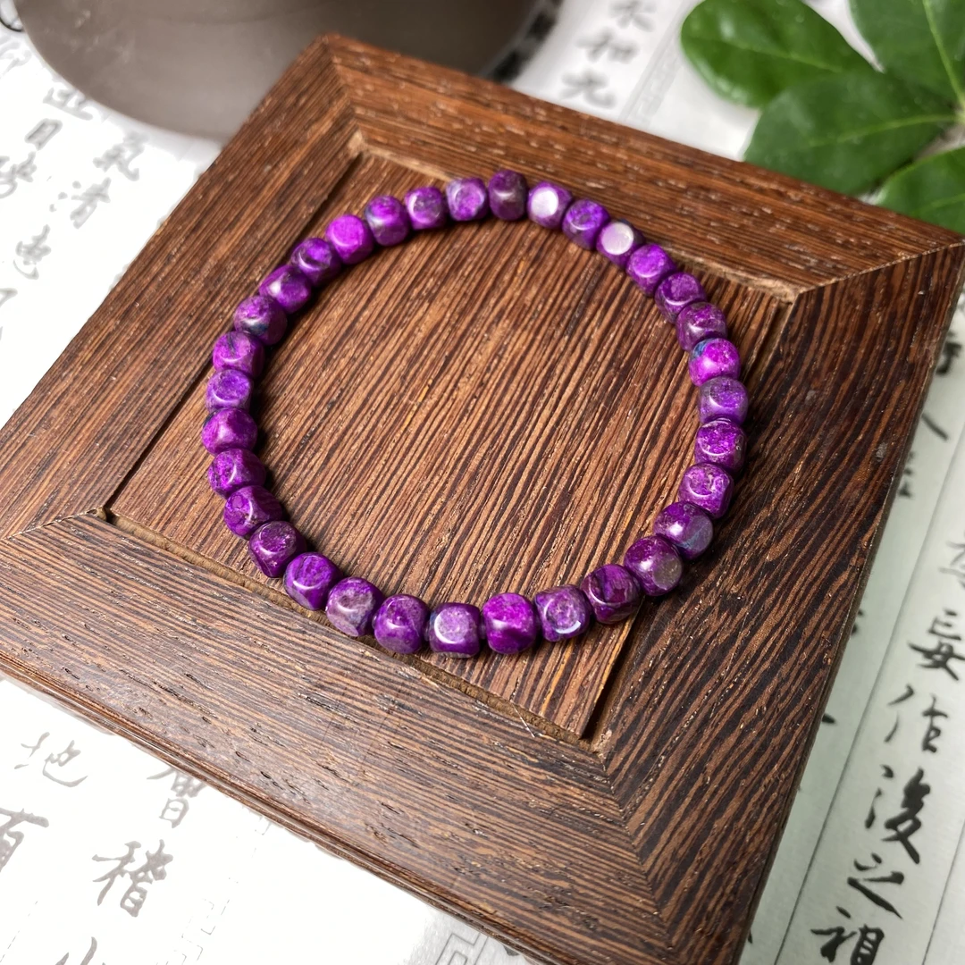 南非苏纪石舒俱来老料方珠骰子珠 多样性发一 P087 【特惠】