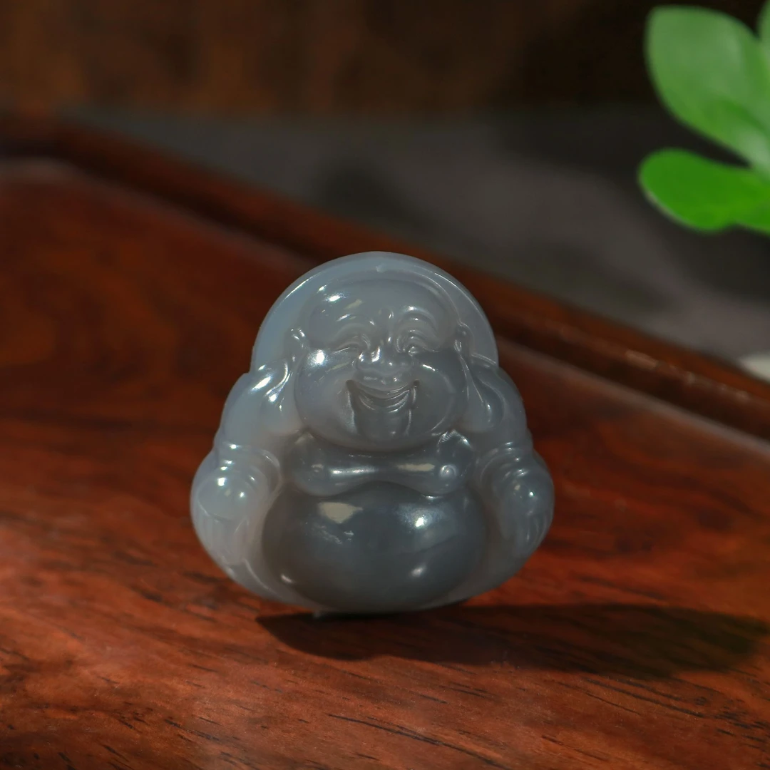 凰一品 和田玉佛公吊坠