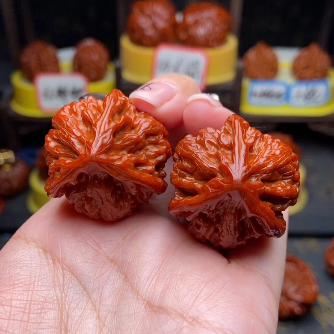 吊坠文玩核桃御龙粗筋三棱