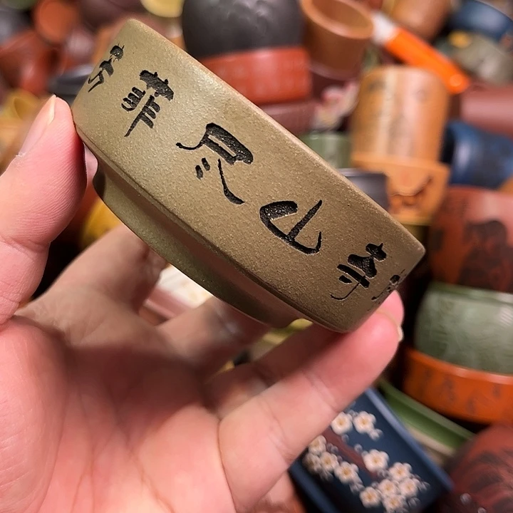 紫砂茶杯全手工紫砂主人杯