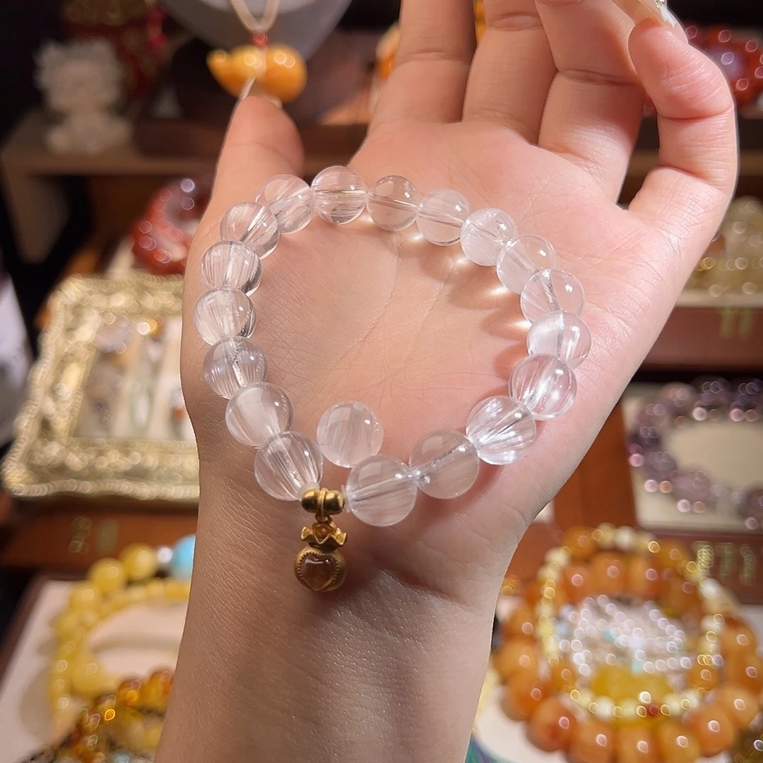 源***儿手串未镶嵌水晶手串