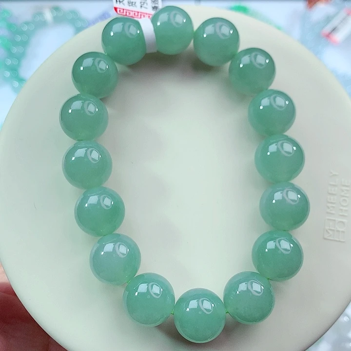 翡翠未镶嵌手链卡13