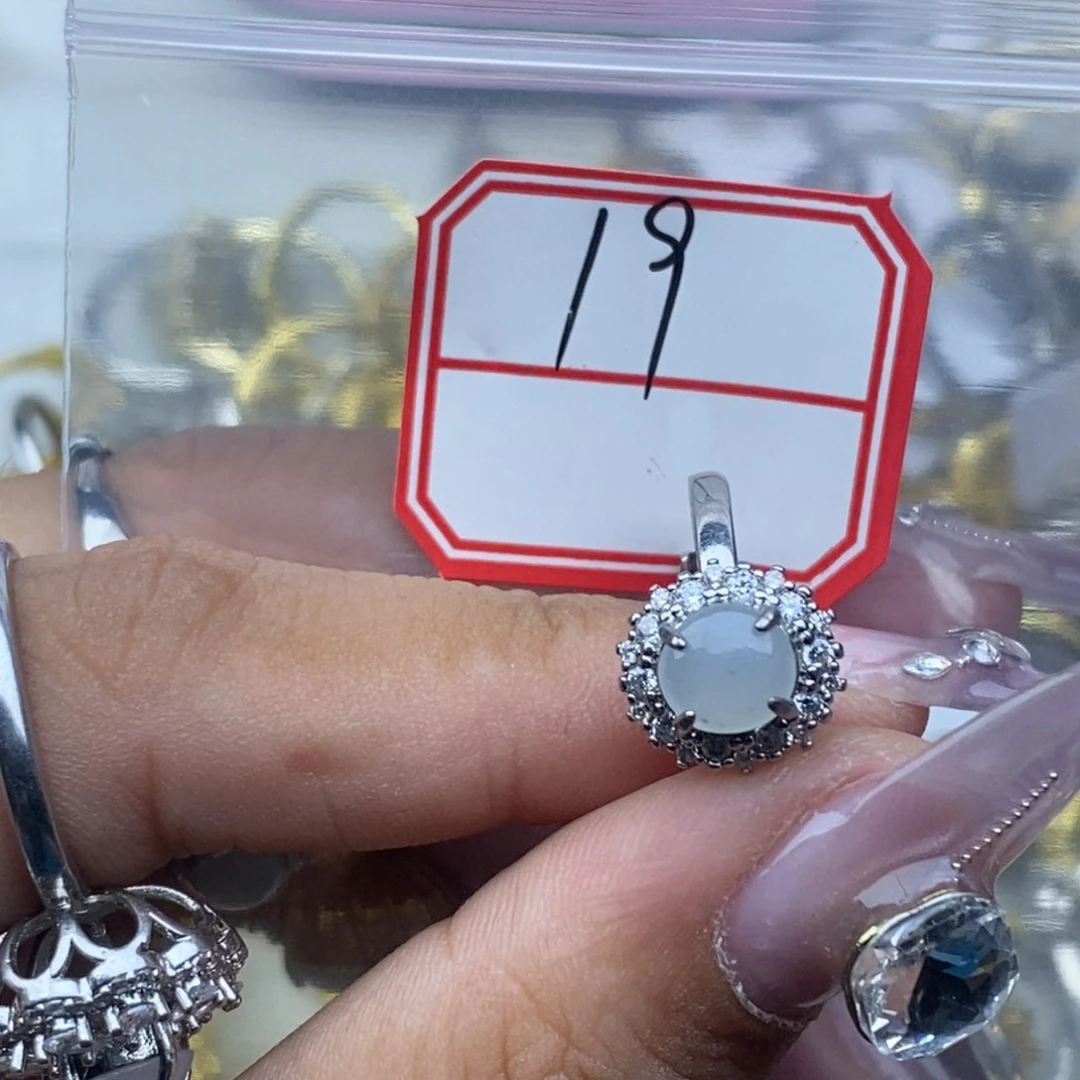 翡翠戒指合金翡翠首饰