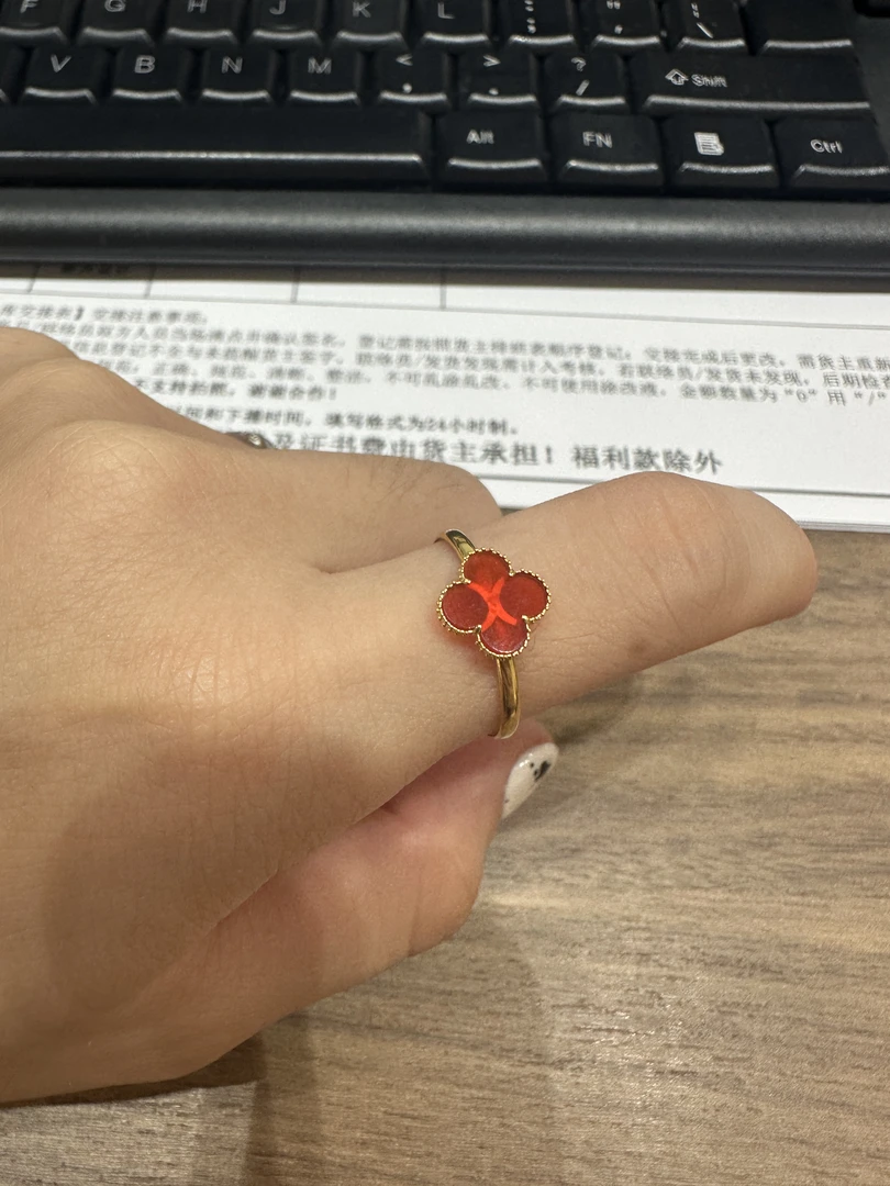 【云中意】18K金戒指-多样性发货