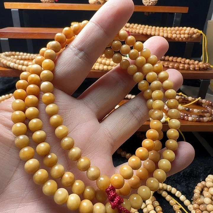 手串龙脊菩提无钥匙孔圆珠卡7