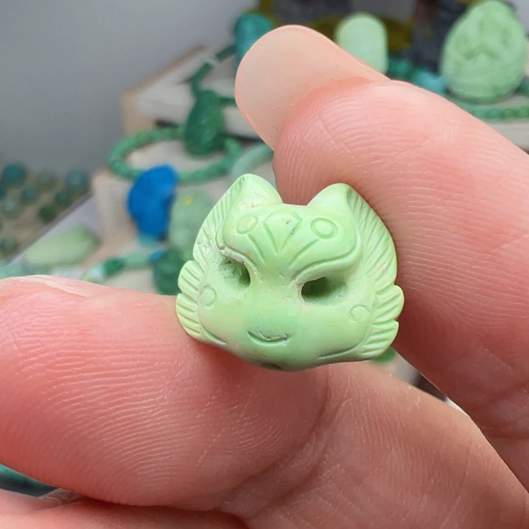 绿松石未镶嵌主播万珍