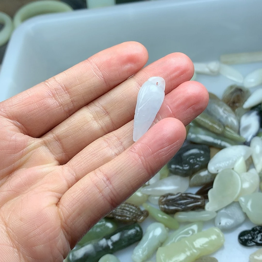 和田玉把件未镶嵌