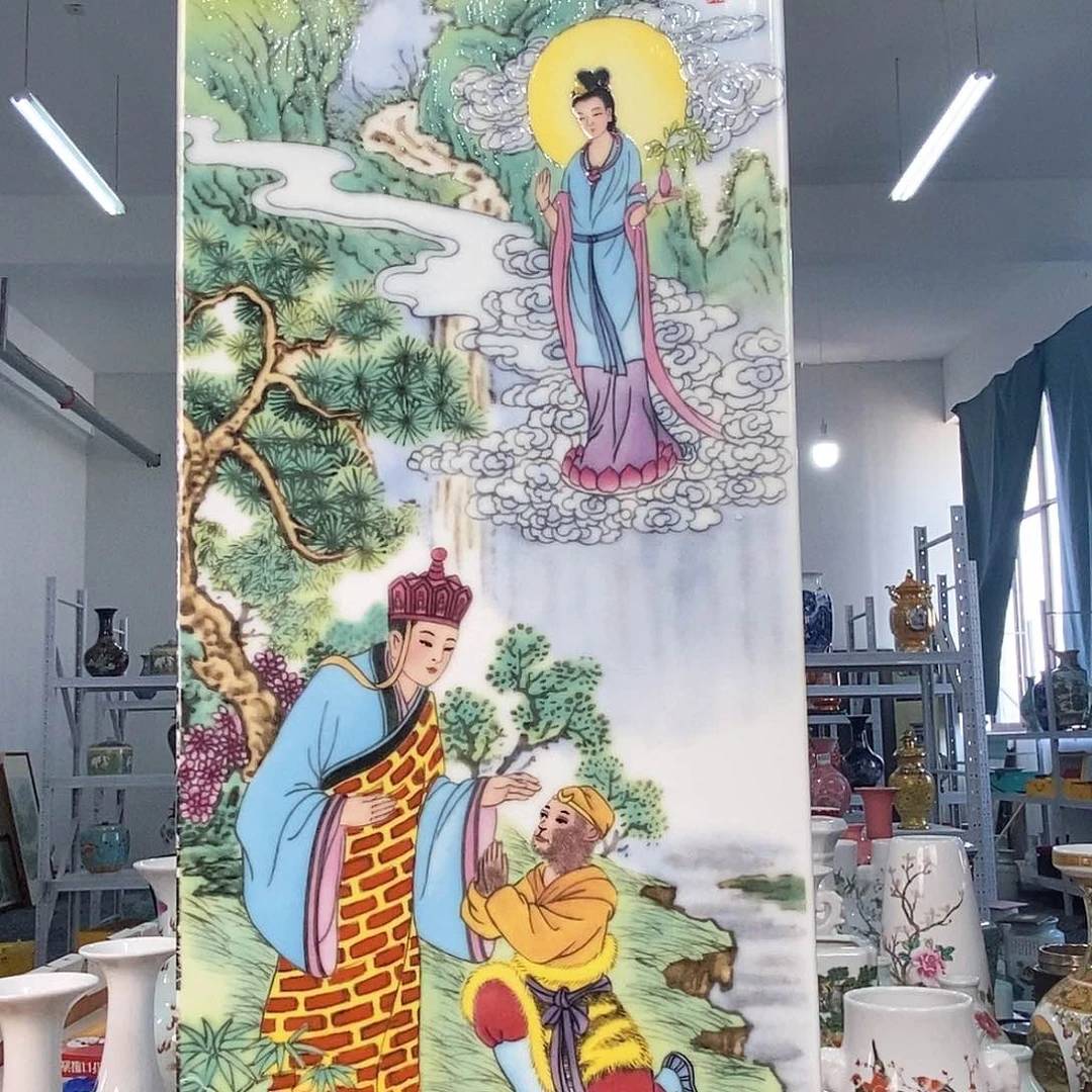 摆件景德镇陶瓷花瓶摆件