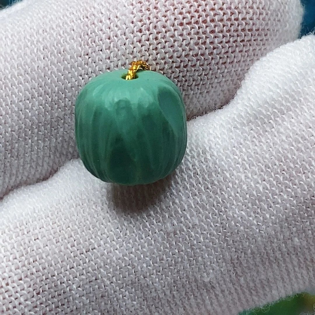 绿松石未镶嵌天然原矿 带武汉地大证书