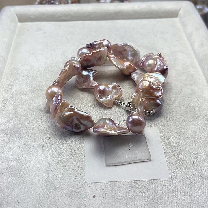 未镶嵌淡水珍珠项链【纯恬】