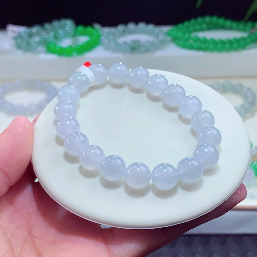 未镶嵌手串翡翠卡10