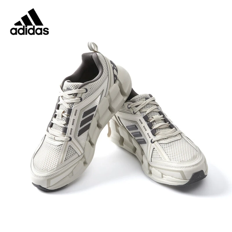 adidas/阿迪达斯跑步鞋男女同款休闲清风系列网面透气耐磨缓震