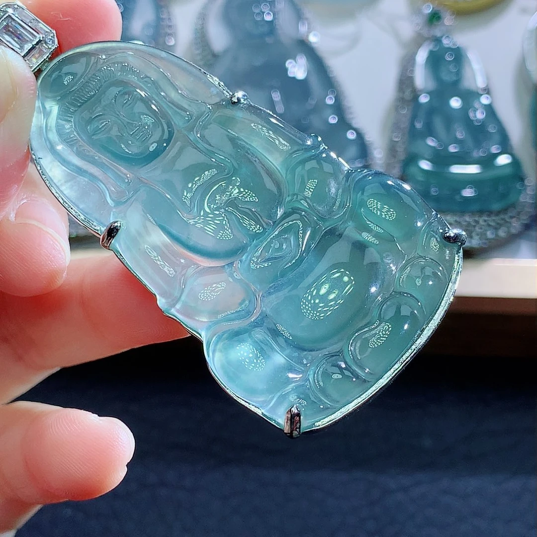 未镶嵌挂件翡翠翡翠