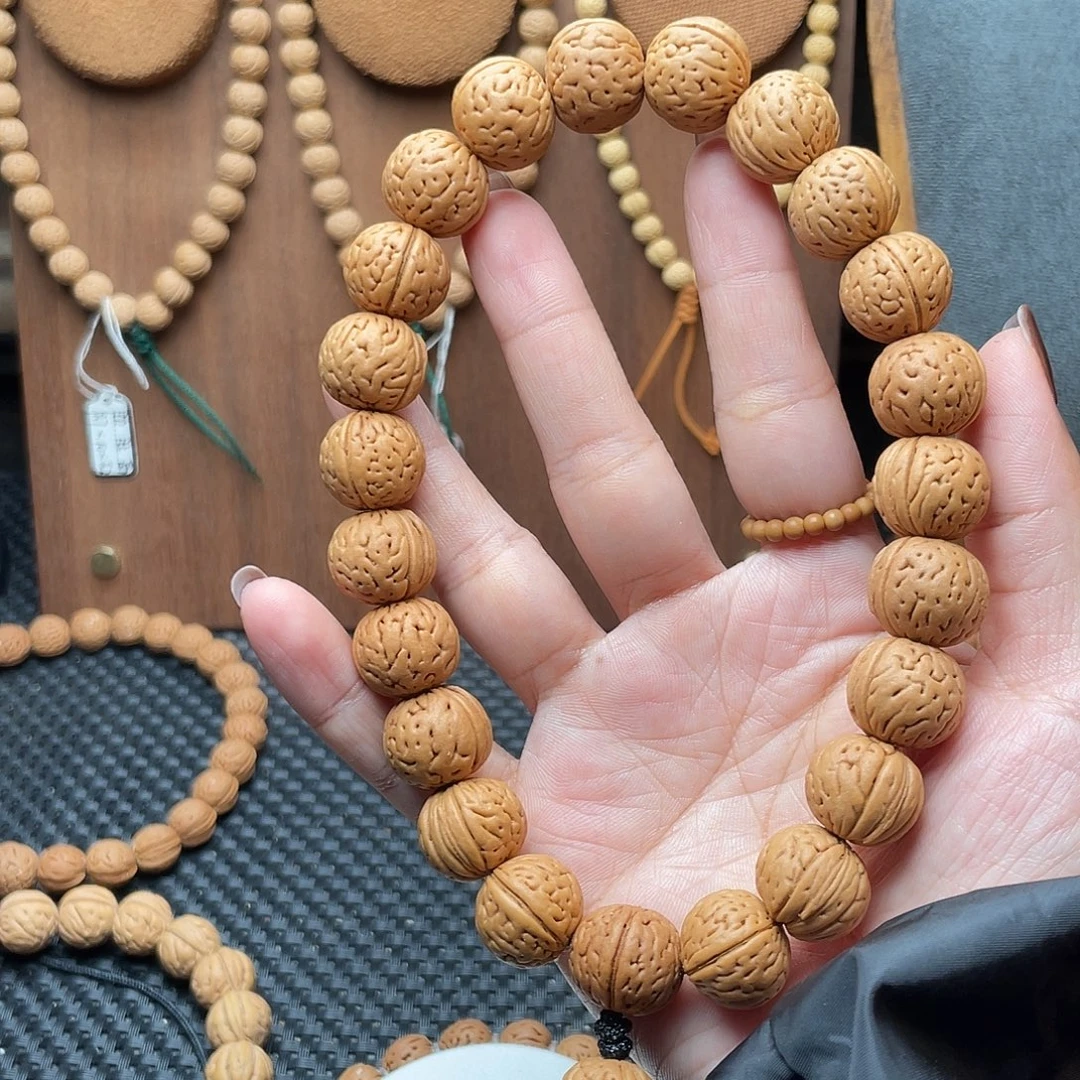 冒***梦15.5野生灯笼桃核手持