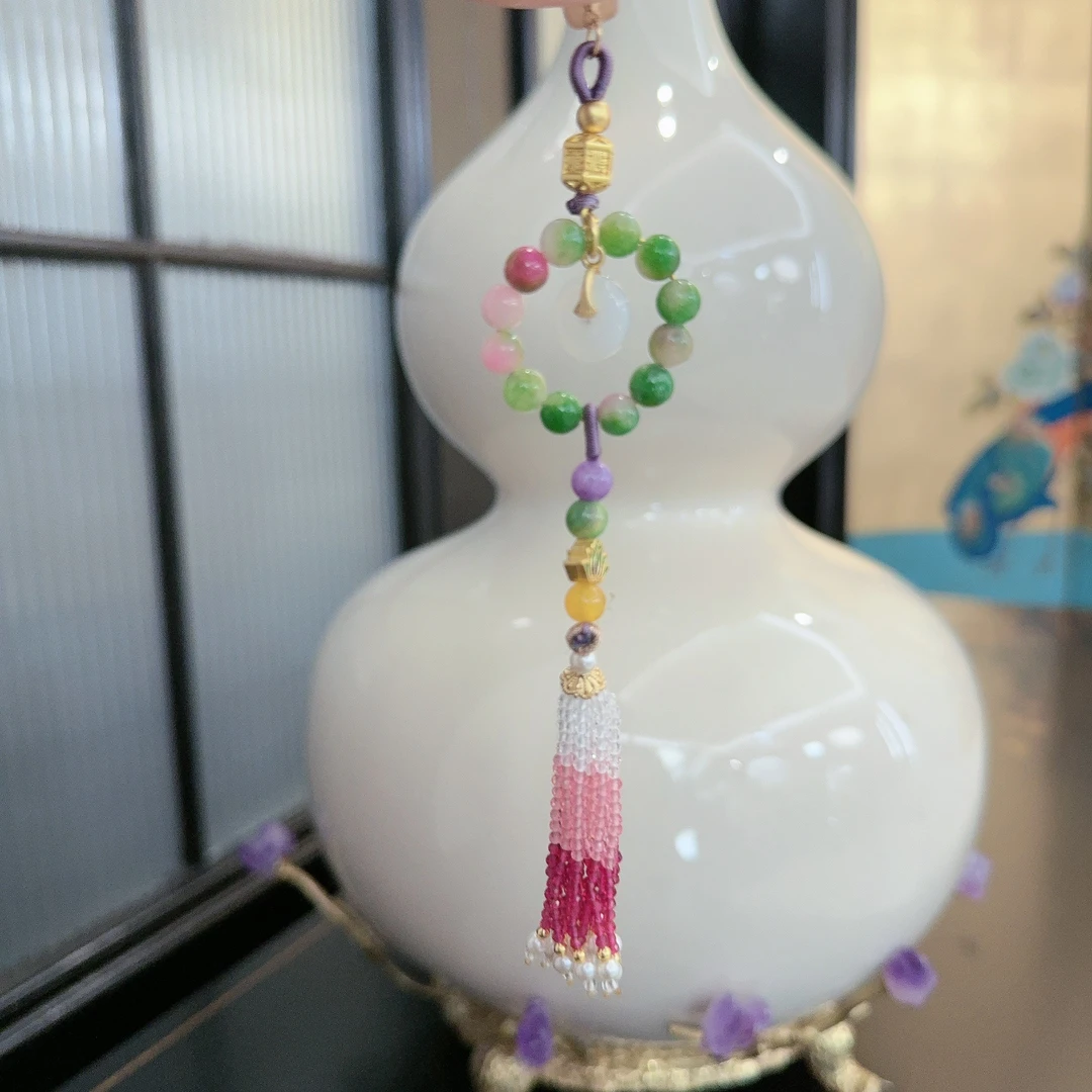 吊坠925银 【刘HAHA精选】设计师高定压襟吊坠24-SP0016