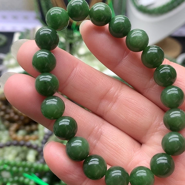 【闪购商品】和田玉手链未镶嵌巾*9.5