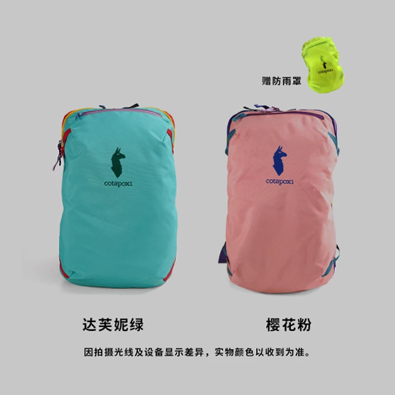 羊驼新款35L旅行箱包旅游出行多巴胺双肩包