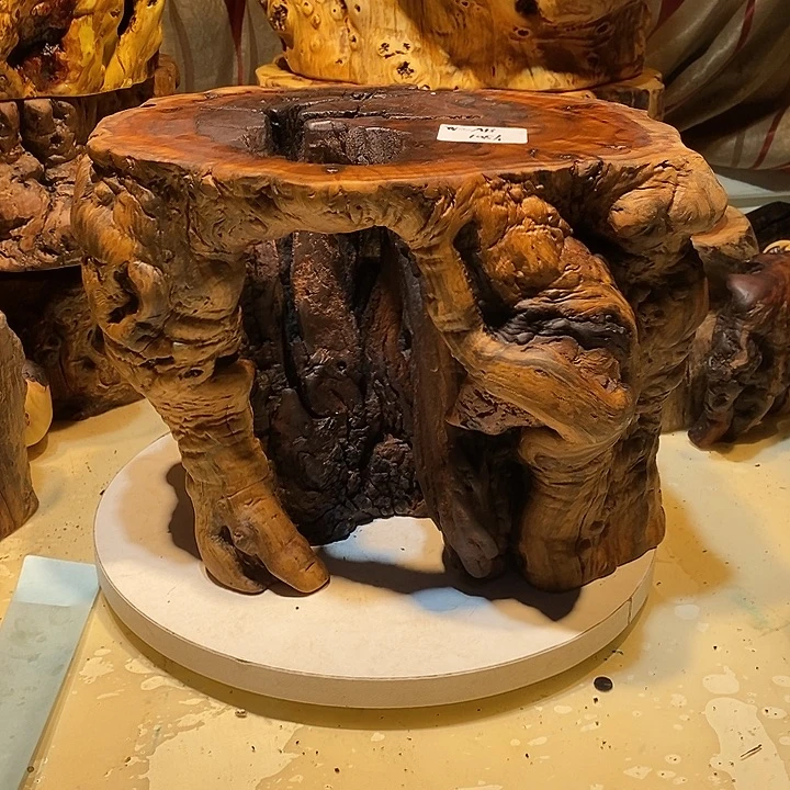 木天然老枣木摆件底座