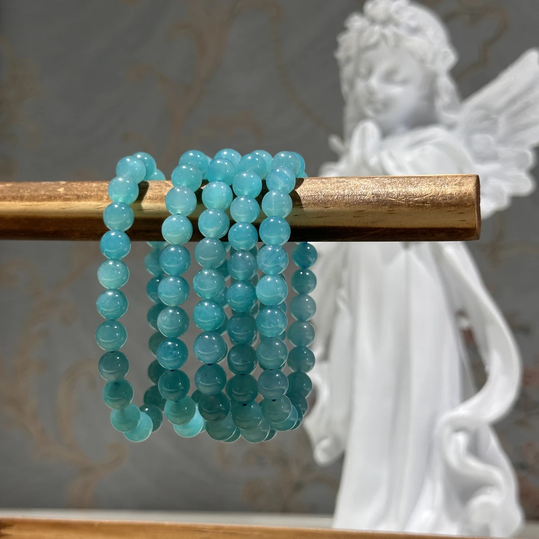 天然天河石手串 多样性发其一 T51