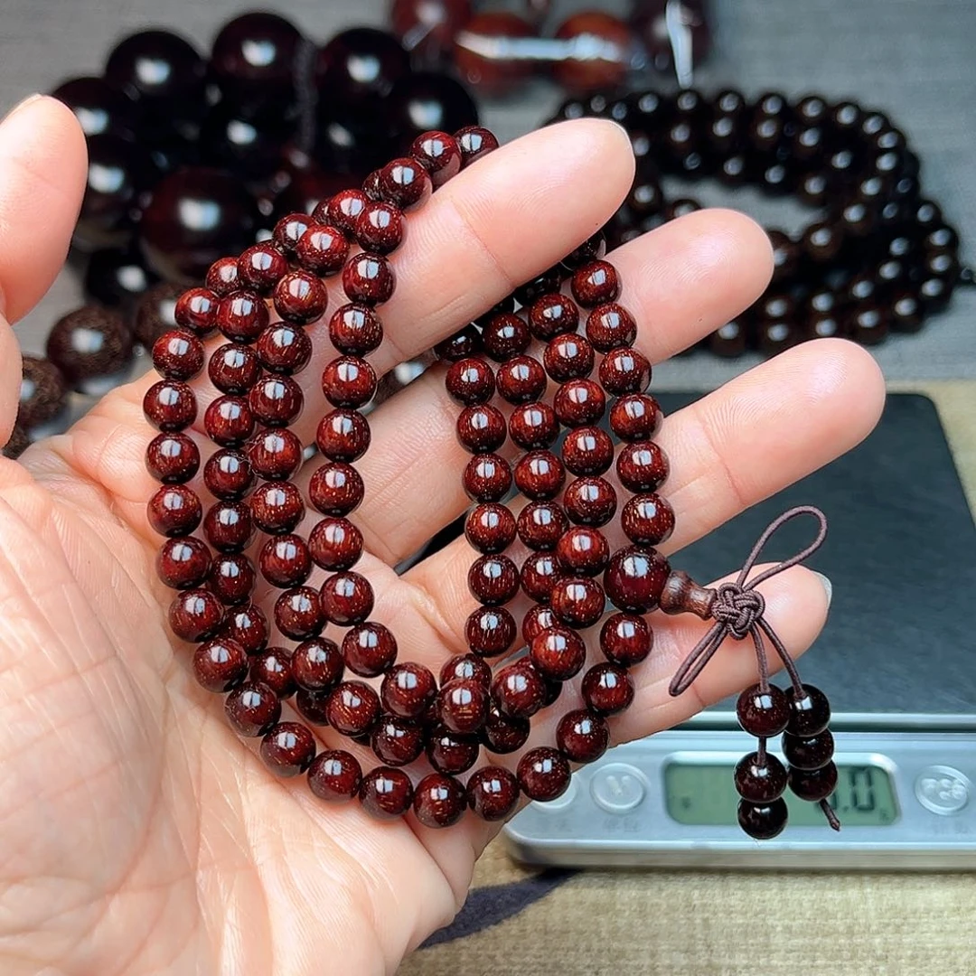 檀香紫檀（小叶紫檀）0.6 108颗 满星