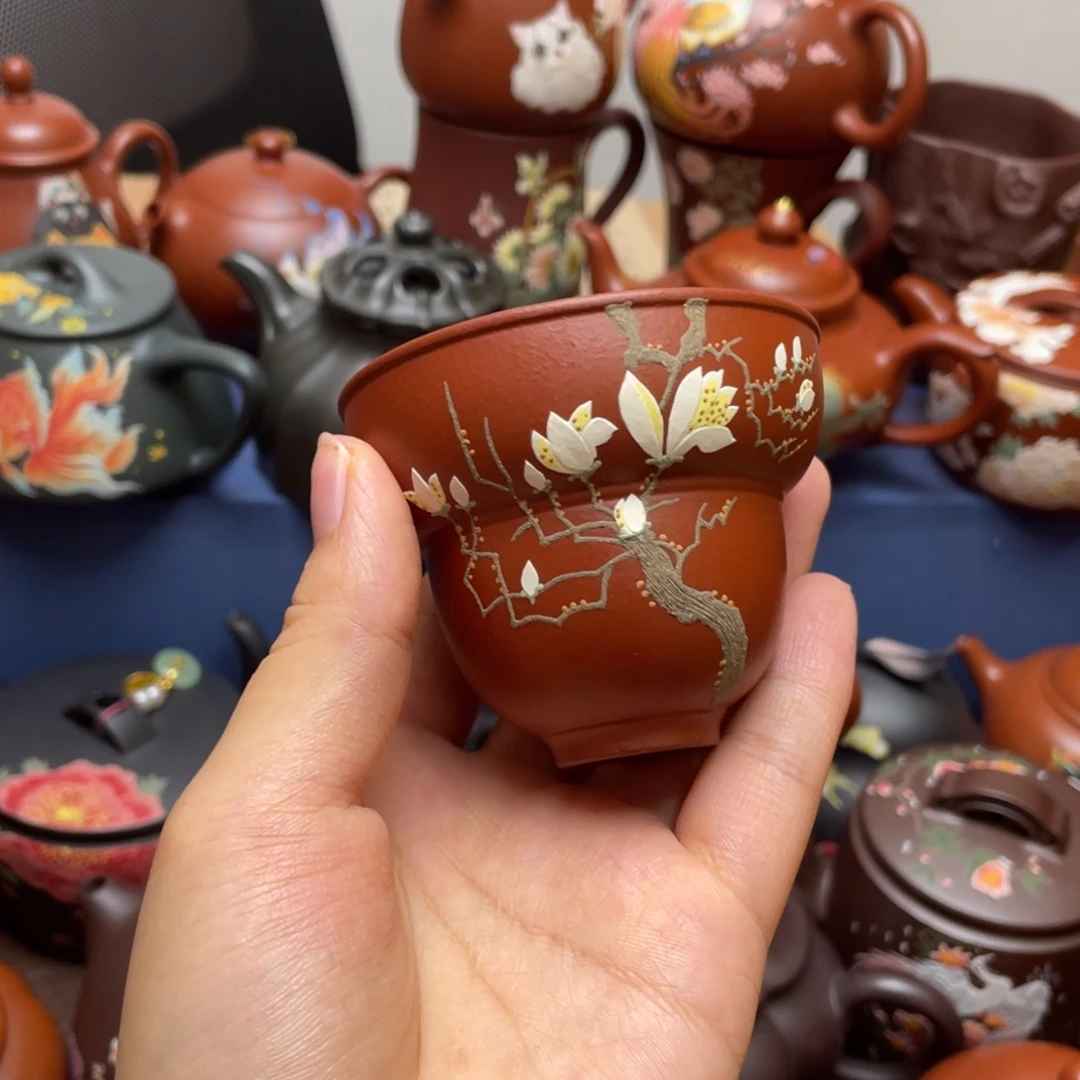 茶杯紫砂 紫砂主人杯100cc
