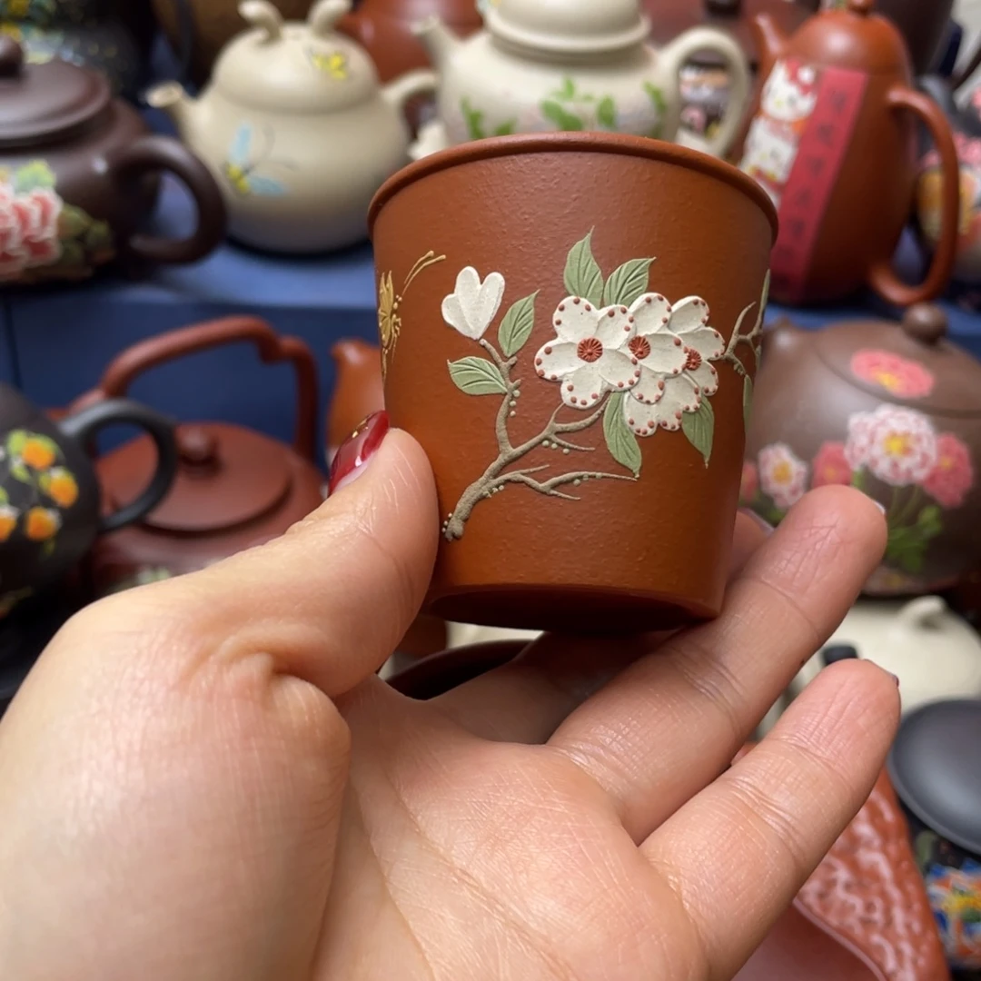 茶杯紫砂紫砂主人杯80cc