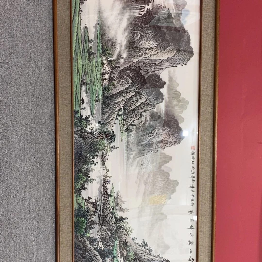 国画杜平小六尺框中框带框发货