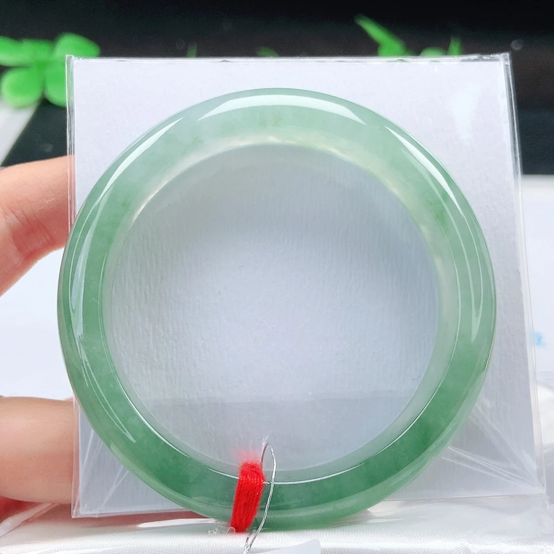 未镶嵌手镯翡翠57➕圈