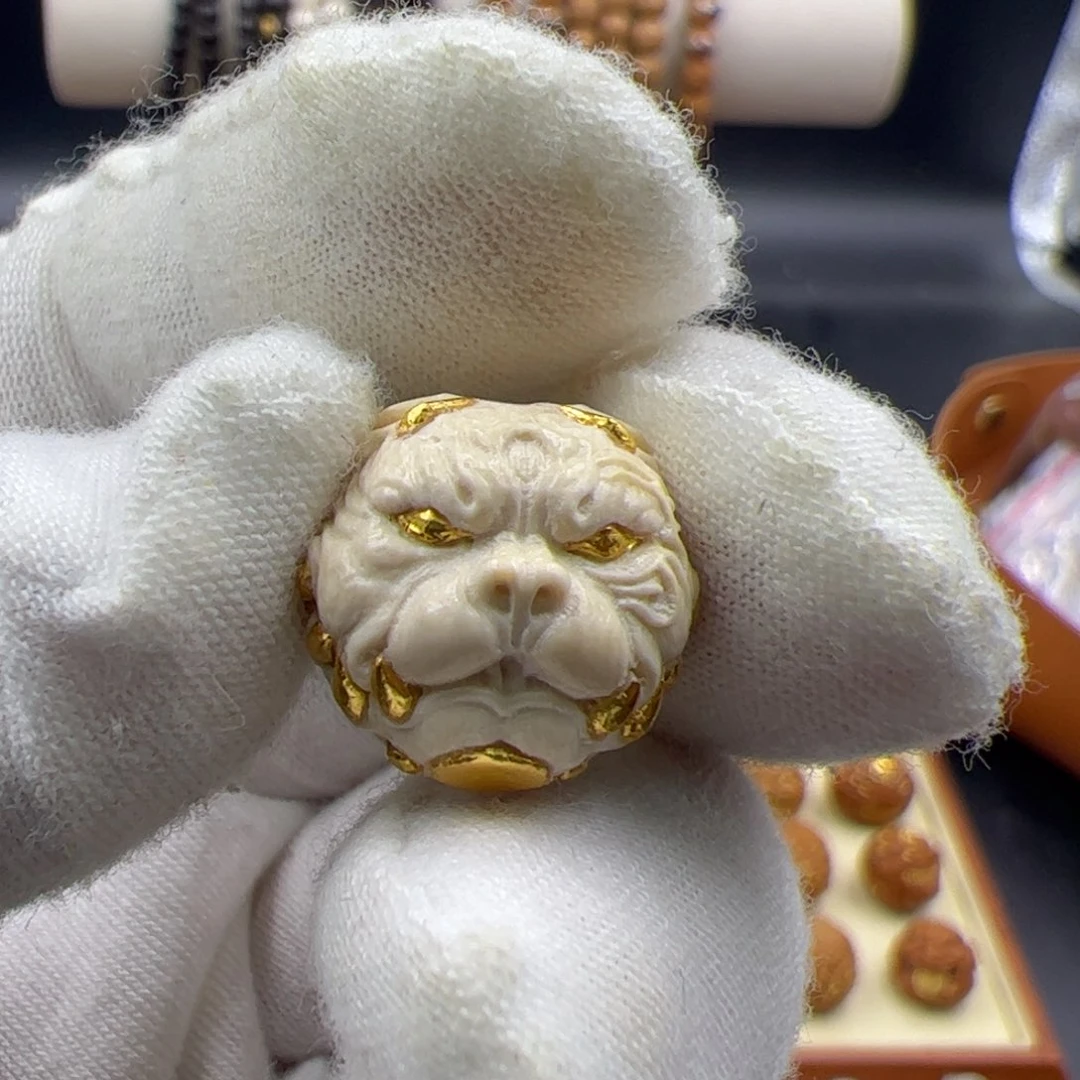 猴头核桃吊坠狗王