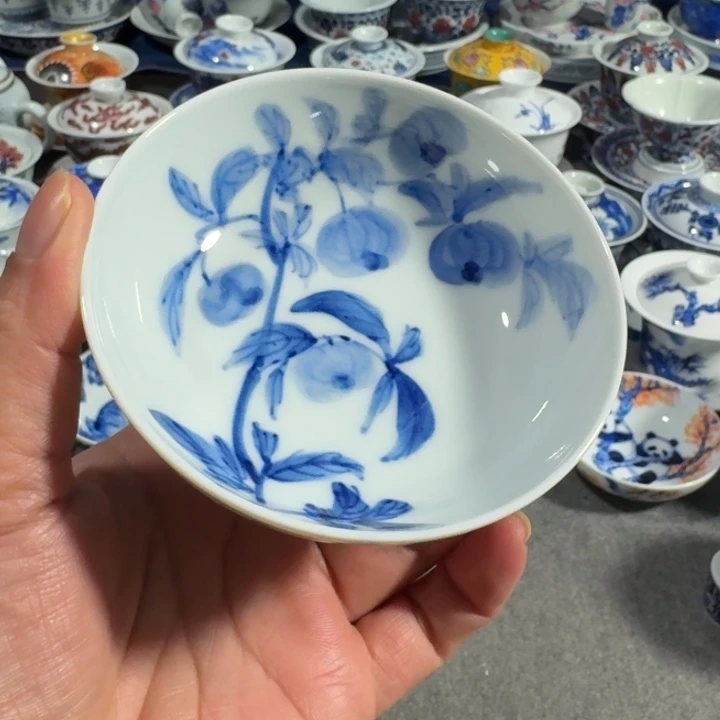 景德镇手工手绘杯