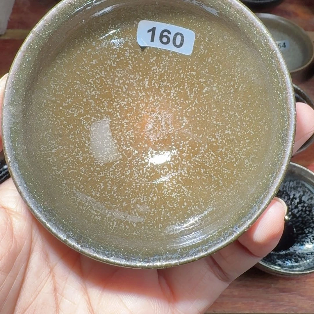 茶盏龙窑柴烧自然还原160