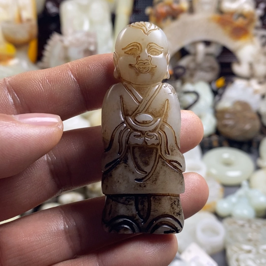 和田玉（糖玉）未镶嵌颈饰
