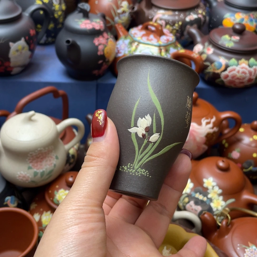 茶杯紫砂紫砂主人杯60cc