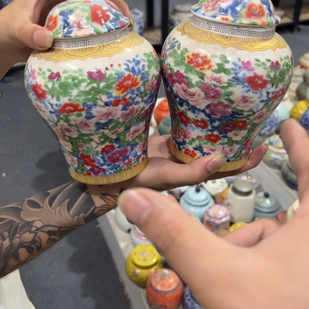 【闪购商品】瑕疵福利品陶瓷茶叶罐